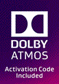 Dolby Atmos アクティベーションコード同梱