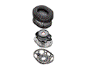 RIG 500 PRO ESPORTS EDITION ゲーミングヘッドセット :: 大口径 50mm ドライバー、遮音性の高い音響構造、EXOSKELETON 方式採用のイヤーカップ、デュアル素材イヤークッション